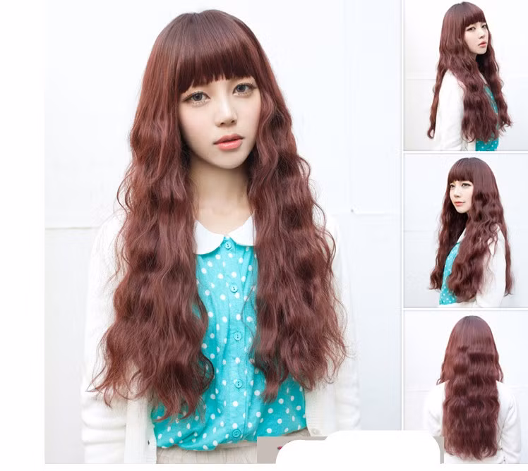 Ngoài kiểu tóc uốn sóng to bồng bềnh, các nàng còn có thể biến tấu với tóc xoăn dập, xoăn sóng nhỏ. Ảnh: Biglobe.