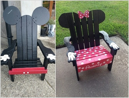 Hoặc với một fan cuồng Mickey thì những chiếc ghế đôi này vô cùng ý nghĩa.