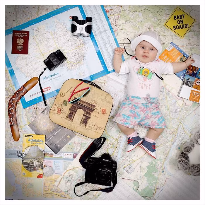 Tháng 7 bé sẽ chuẩn bị để được khám phá những chuyến du lịch xa nhà đầu tiên trong đời.