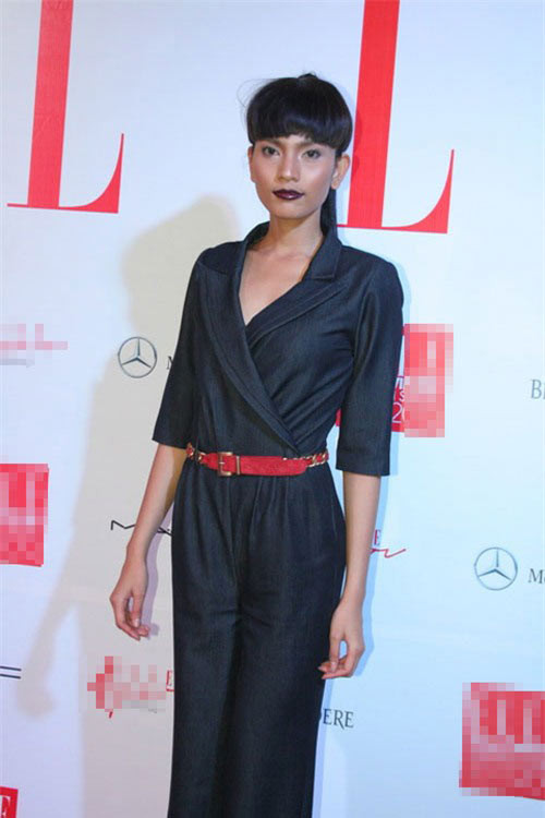 Cách trang điểm của Trương Thị May khiến người nhìn sợ hãi. Ảnh: Em đẹp.