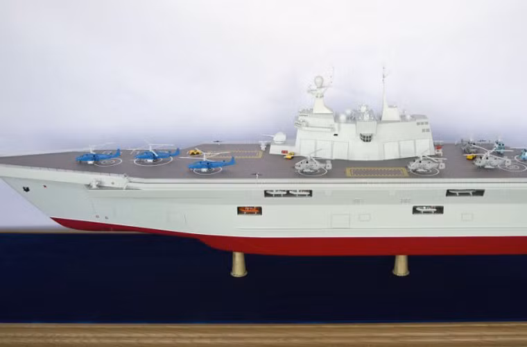 "Nếu quyết định chế tạo tàu được BQP Nga thông qua, Trung tâm nghiên cứu Nhà nước Krylov phối hợp với Cục theiets kế Nevskoye sẽ có thể hoàn thành công việc thiết kế khái niệm trước cuối năm và sau đó văn phòng thiết kế có thể bắt đầu phát triển các tàu tấn công đổ bộ Priboy", ông Pepelayev nói thêm. Nguồn ảnh: Bastion-Kapenko