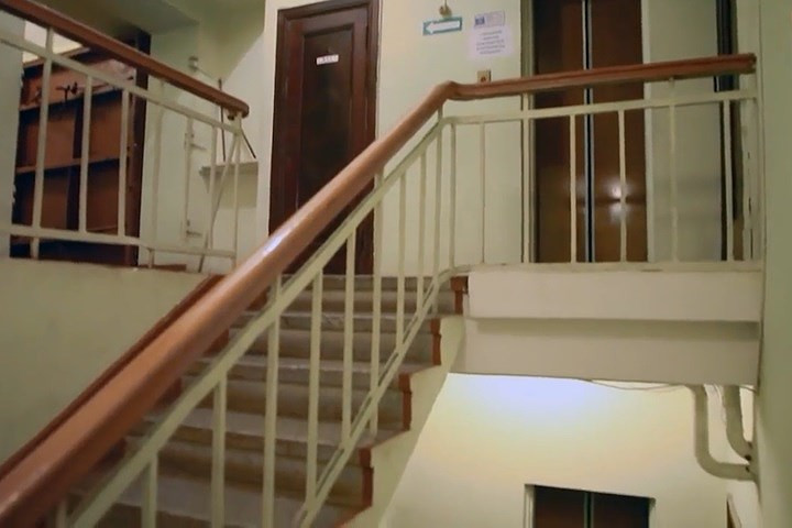 Các tầng của boong-ke. Ảnh: RBTH.