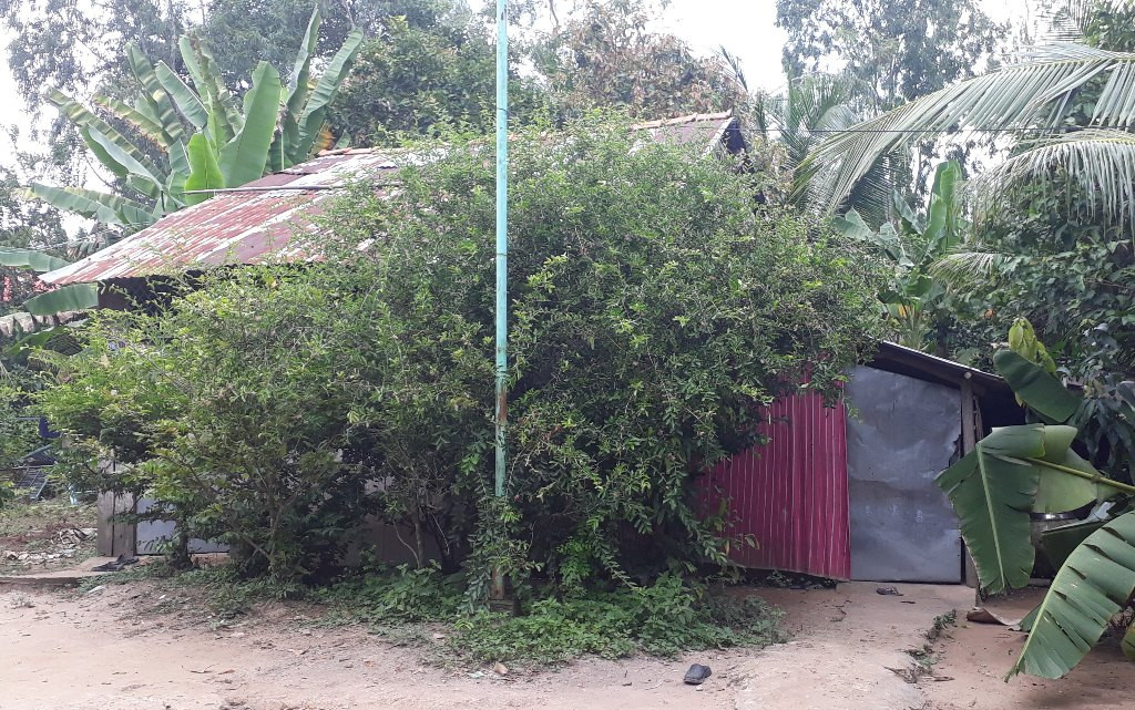 Ngôi nhà nơi xảy ra vụ việc. (Ảnh: Thanh Lâm).