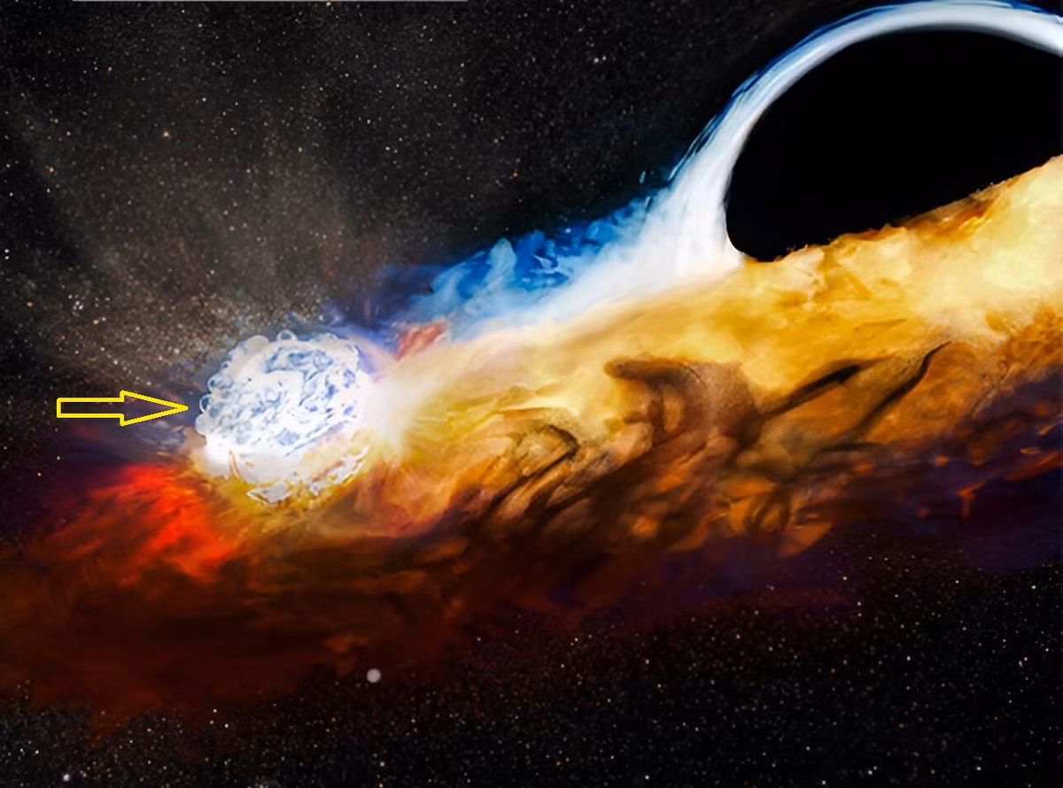 Các lần va chạm tạo ra các vụ nổ tia X đều đặn gây khó hiểu cho các nhà khoa học suốt 2 năm qua. Bằng cách kết hợp các quan sát khác nhau của nhiều kính thiên văn, các nhà khoa học đã chính thức công bố phát hiện của mình trên tạp chí Nature. Ảnh Nature