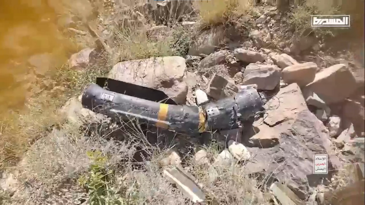 Dẫn chứng cho tuyên bố này, Yahya Sari - người phát ngôn của lực lượng Houthi cung cấp một video cho thấy MQ-9 Reaper đang bay trên bầu trời Saada ở tây bắc Yemen vào ban đêm thì bị đánh trúng bởi tên lửa. Ảnh trích xuất từ video.