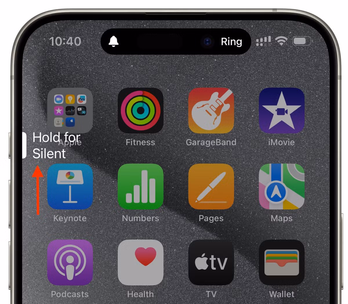 Đây là cách đơn giản nhất để sử dụng, Hold To action, nghĩa là giữ phím cho hành động được chỉ định trước. Còn lại các hình thức sử dụng khác là sau khi bấm, phải thêm một thao tác chạm màn hình nữa để kích hoạt. Ảnh chụp màn hình.