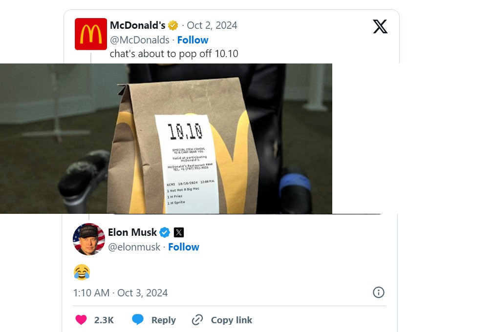 Đương nhiên, là để gọi một chiếc robotaxi, người dùng trông đợi Tesla ra mắt một ứng dụng gọi xe. Có thể có sự tham gia của Mc Donald's với việc giao thức ăn nhanh thông qua một hợp tác với hãng này.