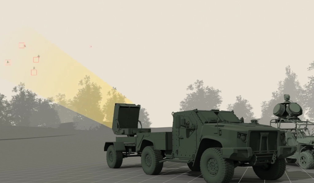 Thiết kế cho phép nâng cấp liên tục và tối ưu hóa dạng sóng điện từ của hệ thống để "diệt gọn" các mục tiêu ở tầm xa hơn. Leonidas có thể được sử dụng để đồng thời xác định và vô hiệu hóa các bầy đàn drone. Nó cũng có thể tấn công mục tiêu với độ chính xác cao. Ảnh: Epius.