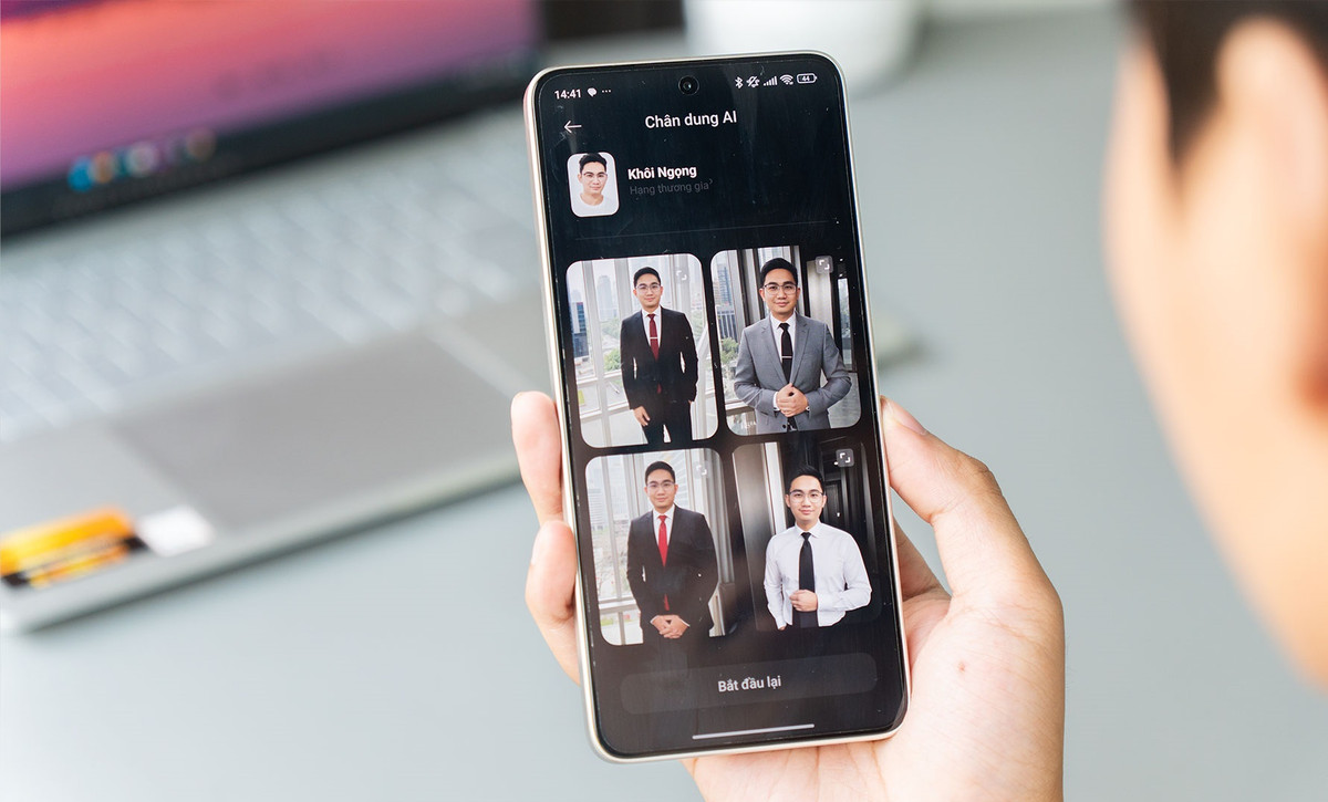 Tính năng Chân dung AI, Xiaomi sẽ tạo ảnh AI dựa trên từng hồ sơ người dùng. Để thực hiện, người dùng cần chuẩn bị trước từ 25 – 35 bức ảnh với các góc chụp khác nhau. Hệ thống sẽ phân tích và đưa ra ảnh dựa trên từng bộ sưu tập khác nhau. Ảnh: VVStudio
