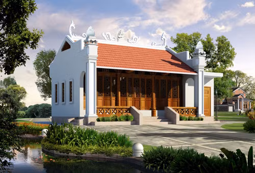 Can cu phong thuy chon dat lam nha tho ho