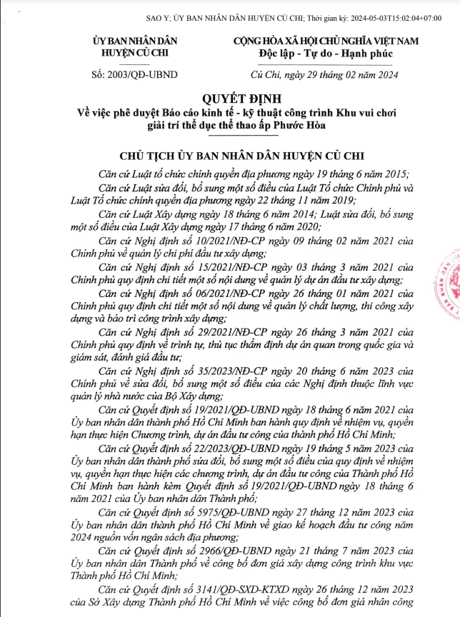 TP. HCM: Gói thầu xây dựng khu vui chơi ấp Phước Hòa về tay ai? - Hình 3 TP. HCM: Goi thau xay dung khu vui choi ap Phuoc Hoa ve tay ai?-Hinh-3