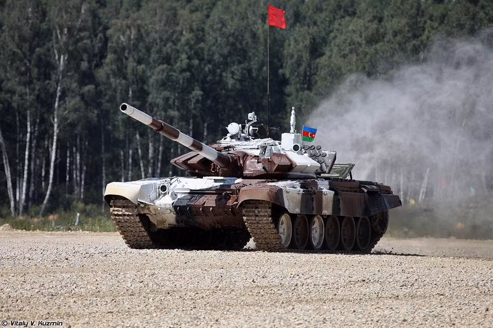 T-72B3 đội Azerbaijan.