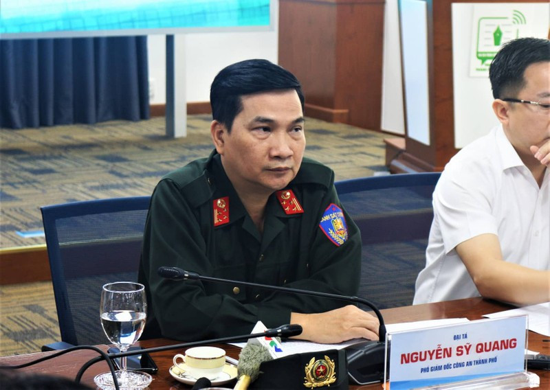 Từ tháng 4/2019 đến nay, ông Quang được bổ nhiệm giữ chức vụ Thủ trưởng Cơ quan An ninh điều tra, Phó giám đốc Công an TP.HCM. (Ảnh: Quốc Thắng)