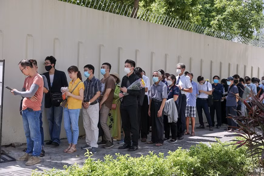 Đa phần người dân là những người từng học tập, làm việc và yêu đất nước Nhật Bản cũng như cựu Thủ tướng Abe Shinzo.