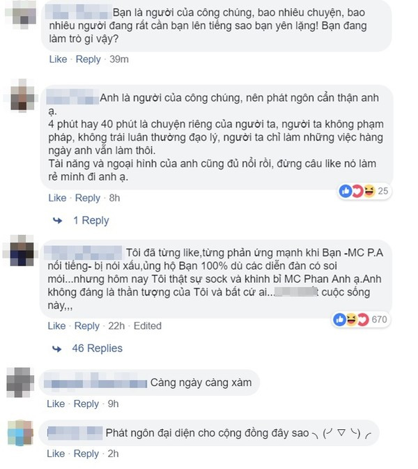 Dong trang thai bon cot cua MC Phan Anh ve vu viec hotgirl Ha thanh lo clip nong no ra lan song chi trich du doi-Hinh-4