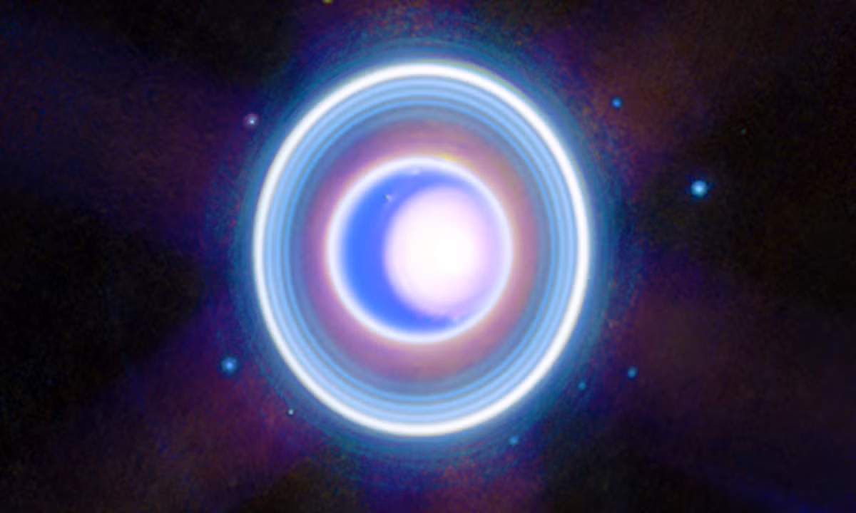 Miranda, Ariel, và Umbriel được đánh giá có nhiều khả năng chứa nước lỏng dựa trên phân tích lý thuyết.(Ảnh: Earth.com)