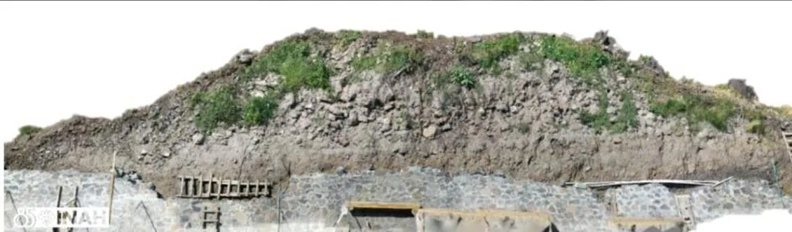 Đây là một phần của quần thể khảo cổ lớn thuộc vương quốc cổ San Miguel, có từ trước thời kỳ thuộc địa Tây Ban Nha. (Ảnh: INAH)