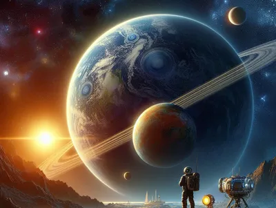 Hành tinh nằm trong vùng ở được, có khả năng duy trì nước lỏng trên bề mặt.(Ảnh: Indian Flash)