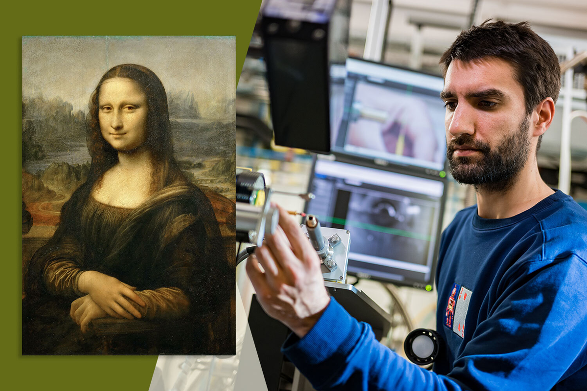 Phát hiện này cho thấy kỹ thuật pha sơn của Leonardo đã được truyền lại qua nhiều thế kỷ.(Ảnh: The Times)