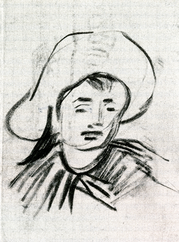 Một số người ám chỉ René Secrétan, một thanh niên địa phương, là kẻ có thể đã bắn Van Gogh, nhưng giả thuyết này vẫn chưa được xác nhận.(Ảnh: Bob Boze Bell's Big Bad Book of Bad Diary Entries - True West Magazine)