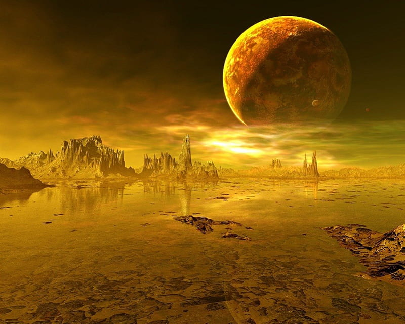 Các nhà khoa học cho rằng hành tinh có thể chứa nguồn năng lượng sạch đặc biệt nhờ mật độ và tính dẫn điện cao của vàng.(Ảnh: Peakpx)