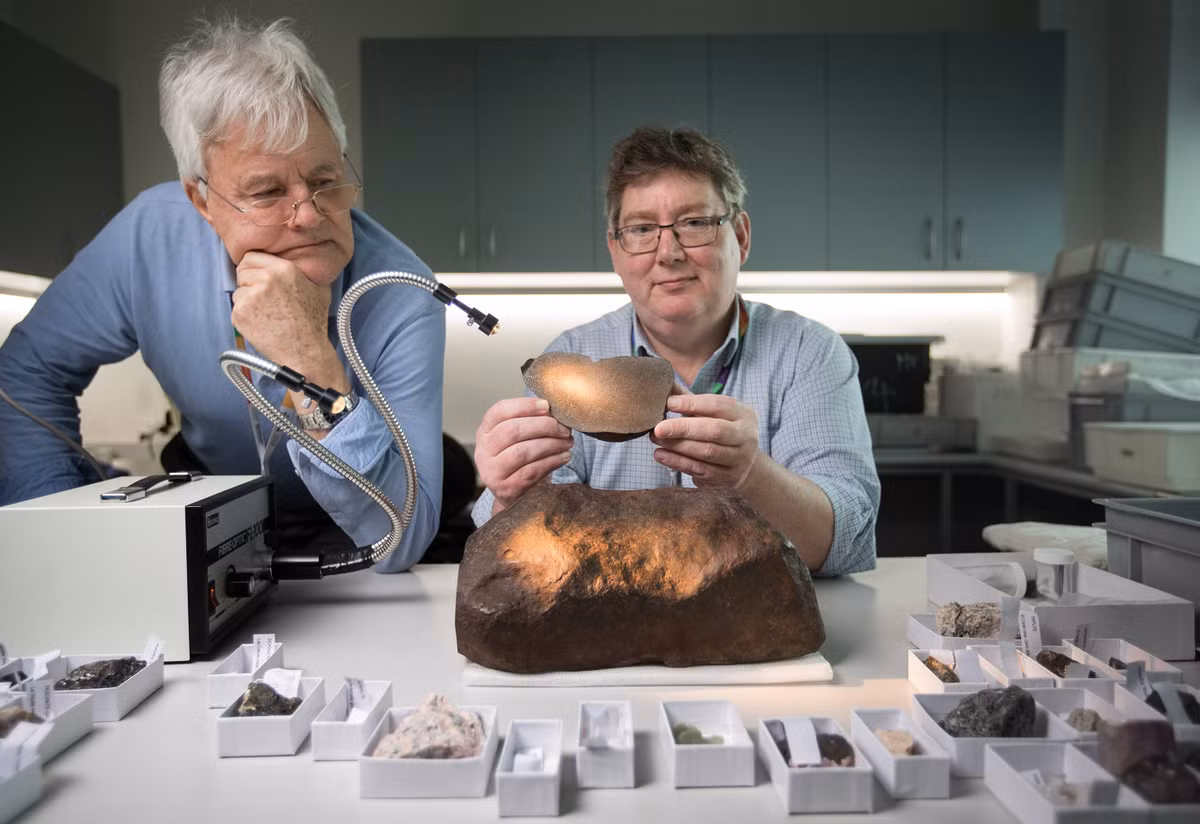 Đây là thiên thạch lớn thứ hai ở bang Victoria và có giá trị khoa học vượt xa giá trị kinh tế.(Ảnh:The Canberra Times)