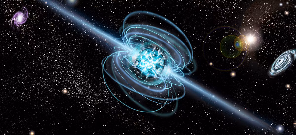 Một va chạm nhỏ trên sao neutron cũng đủ giải phóng năng lượng để nhân loại sử dụng trong 100 triệu năm.(Ảnh: Earth.com)