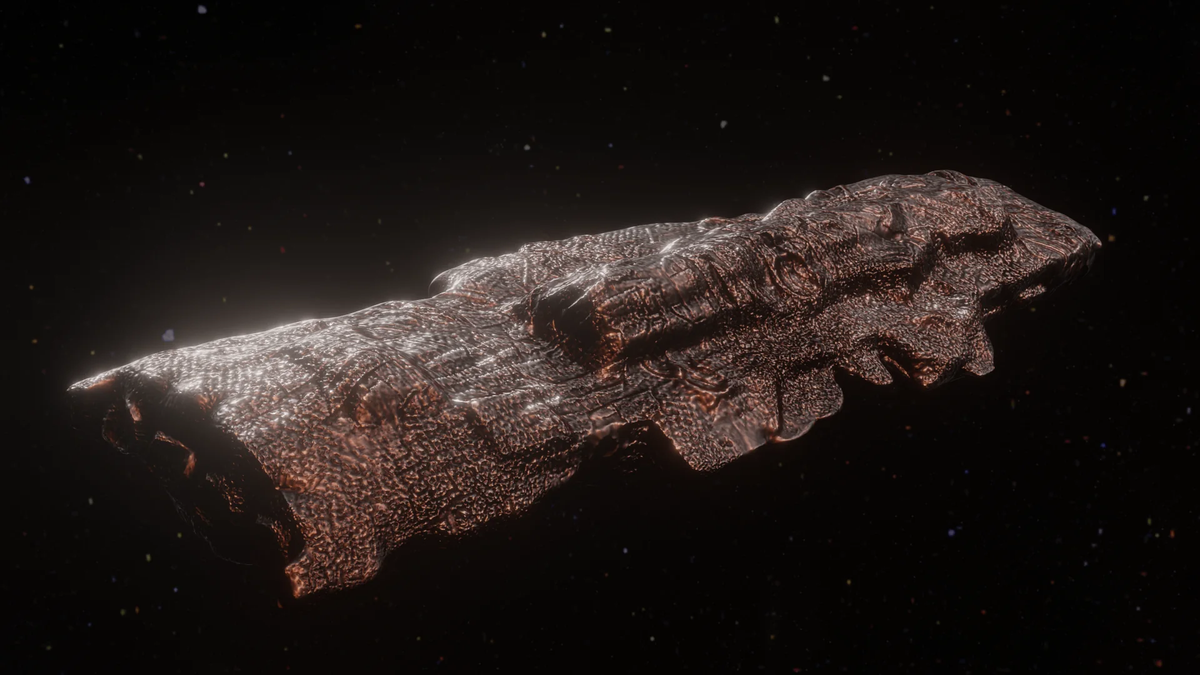 Các nhà khoa học hy vọng phát hiện thêm vật thể liên sao để xác minh liệu chúng thiếu nước tự nhiên hay bị mất nước trên đường bay.(Ảnh: Reddit)