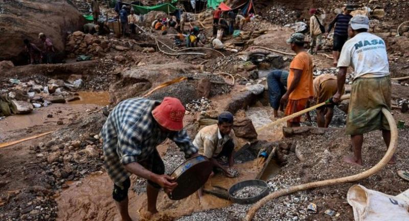 Myanmar có vị trí địa chất đặc biệt, nơi các mảng lục địa va chạm, tạo điều kiện lý tưởng để hình thành quặng ngọc bích chất lượng cao.(Ảnh: Nation Thailand)