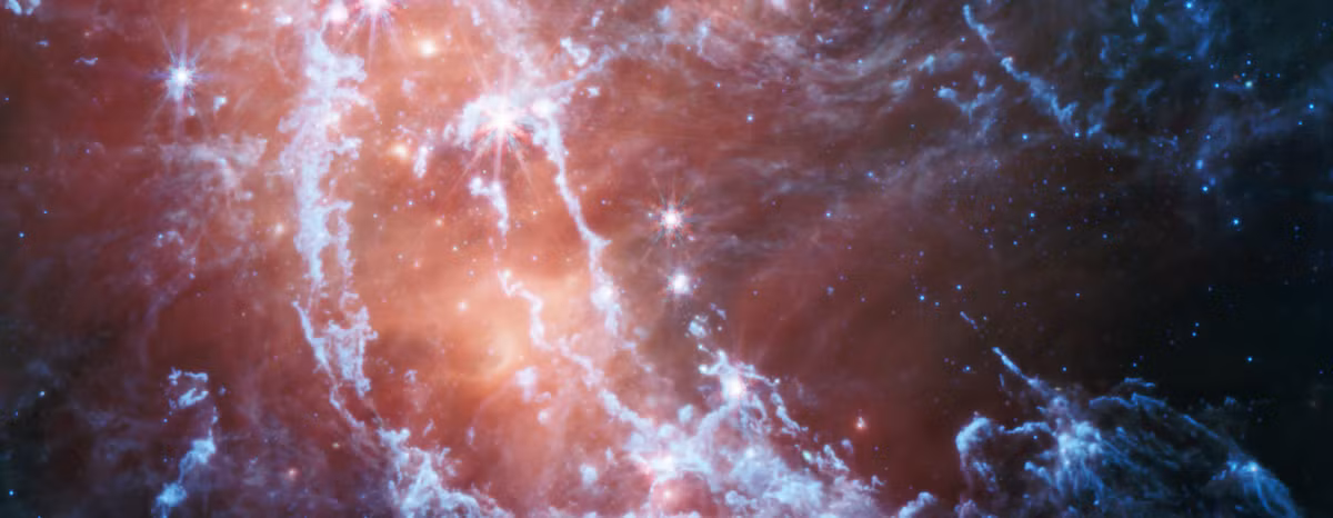 Kết quả này cho thấy vũ trụ sơ khai có thể chứa nhiều đĩa tiền hành tinh hơn dự đoán.(Ảnh: Webb Space Telescope)