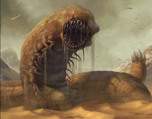 Các đặc điểm của loài giun cát lớn, như giun biển khổng lồ ở Úc, có thể giải thích phần nào tính khả thi của truyền thuyết này.(Ảnh:Heroes of Erissan dnd5e Homebrew Wiki)