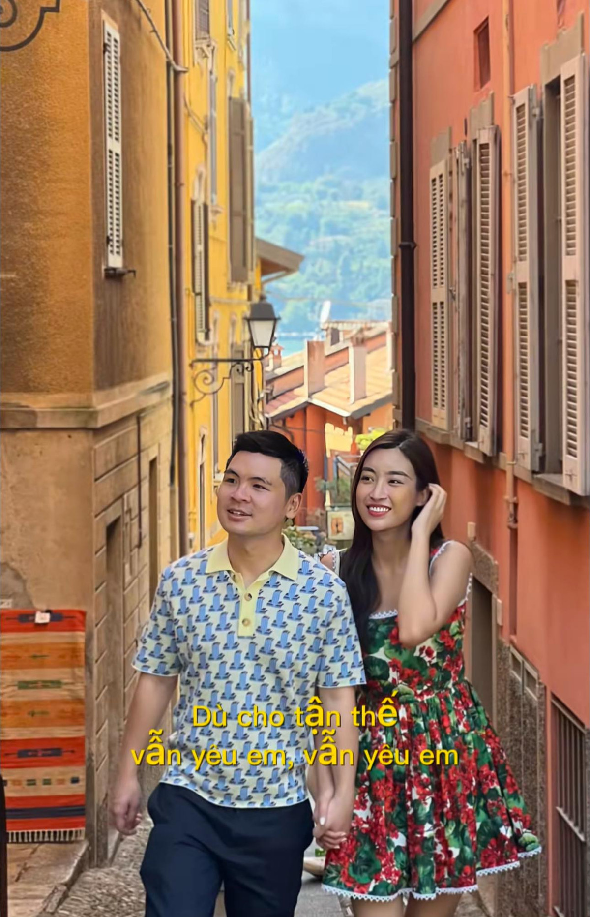 Hoa hậu Đỗ Mỹ Linh nhắn nhủ đến chồng: "Chúc mừng sinh nhật người đàn ông em yêu nhất. Chúng mình đã cùng nhau đến rất nhiều nơi, và chắc chắn sẽ còn nhiều nơi hơn nữa trong tương lai".