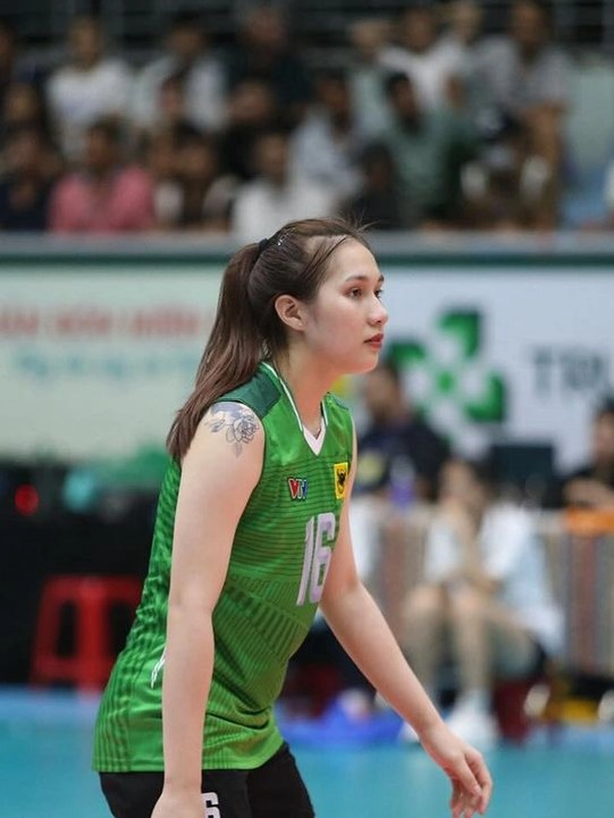 Với chiều cao lý tưởng và khả năng tấn công mạnh mẽ, Lan Vy được xem là một trong những "chủ công" đầy tiềm năng của bóng chuyền Việt Nam.