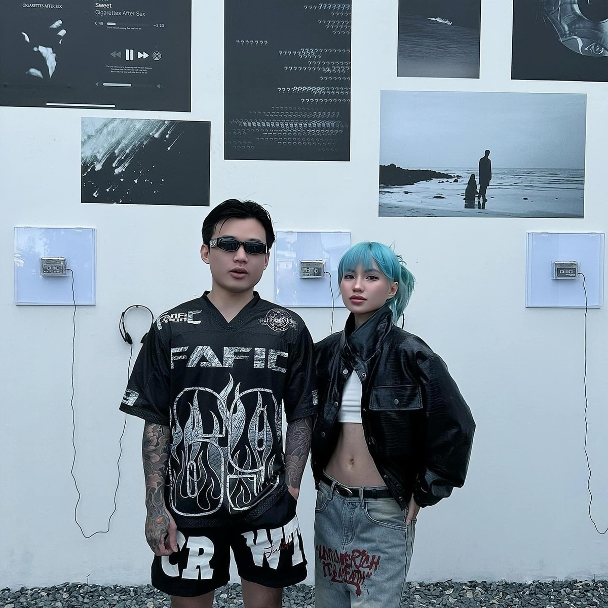 Cặp đôi thường công khai những khoảnh khắc tình tứ.