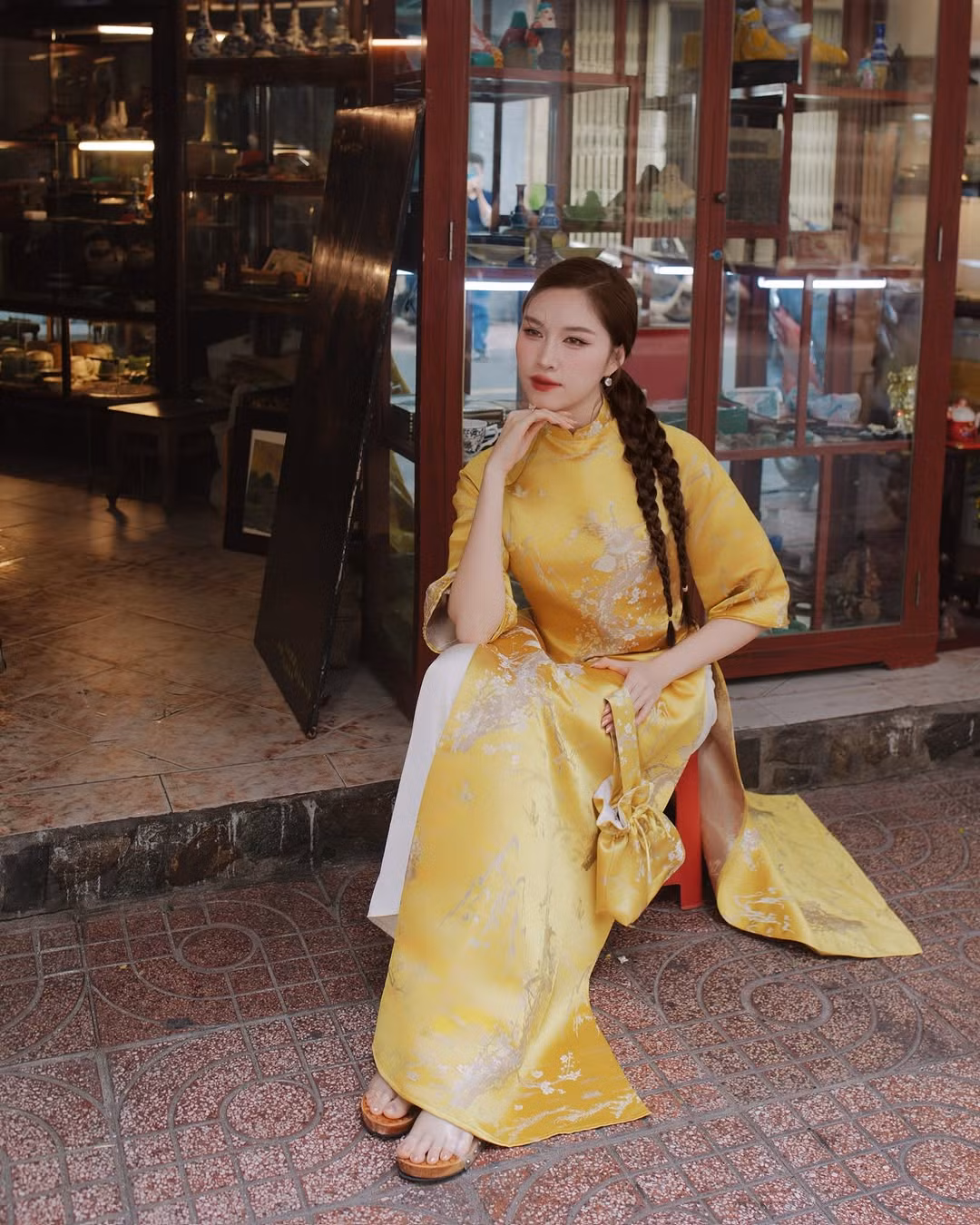 Trước đó, MC Thanh Thanh Huyền đã dành trọn kỳ nghỉ Tết bên gia đình.