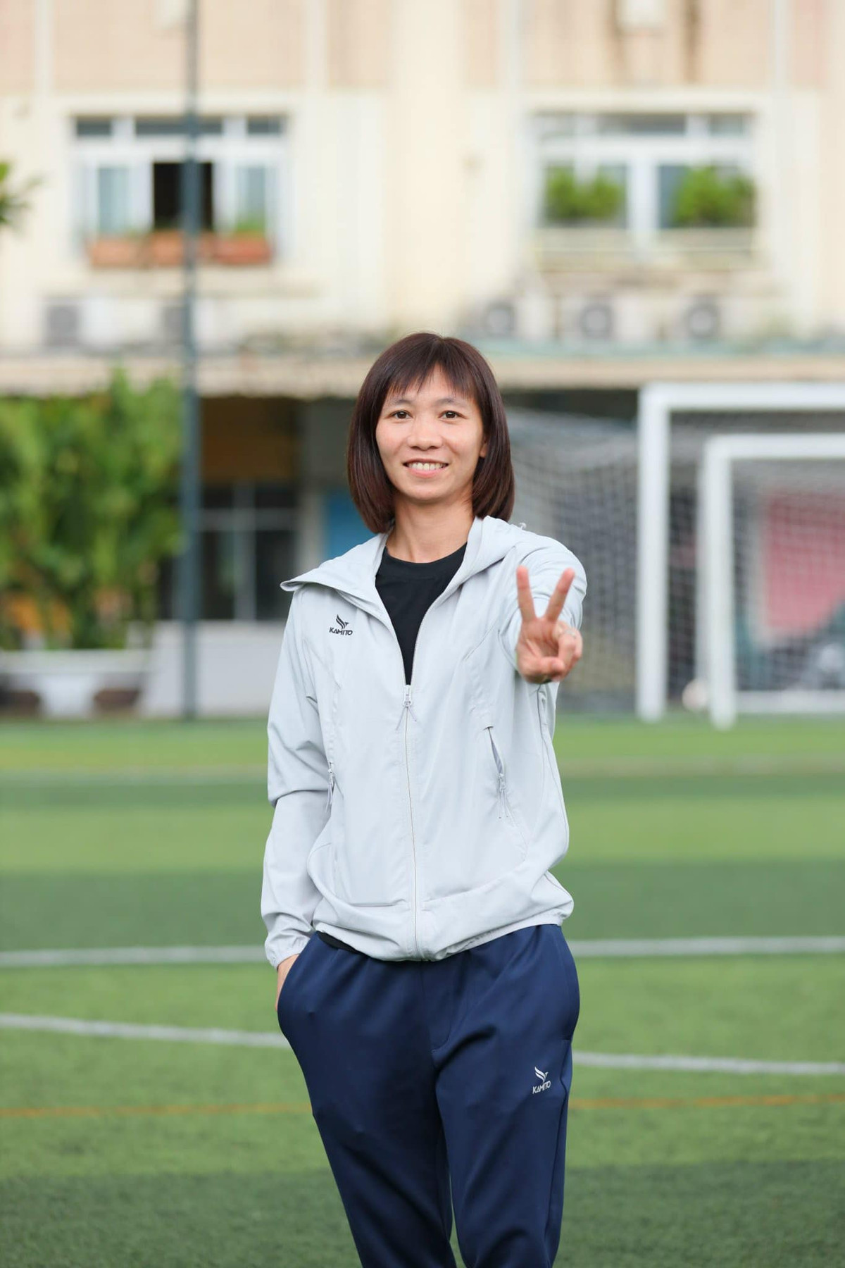 Ngoài đời thường, Thùy Trang thường lựa chọn phong cách thời trang giản dị, năng động. (Ảnh: FBNV)