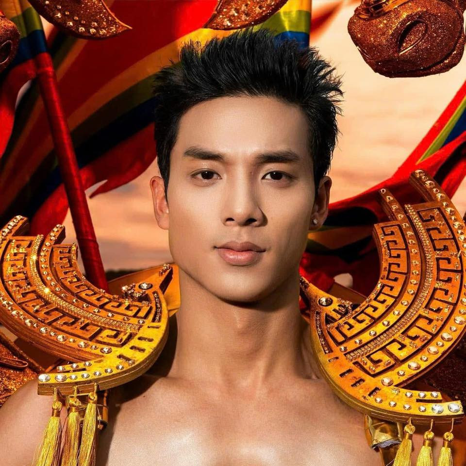 Anh sở hữu chiều cao ấn tượng 1m88, nặng 75 kg. (Ảnh: Mister Tourism World)
