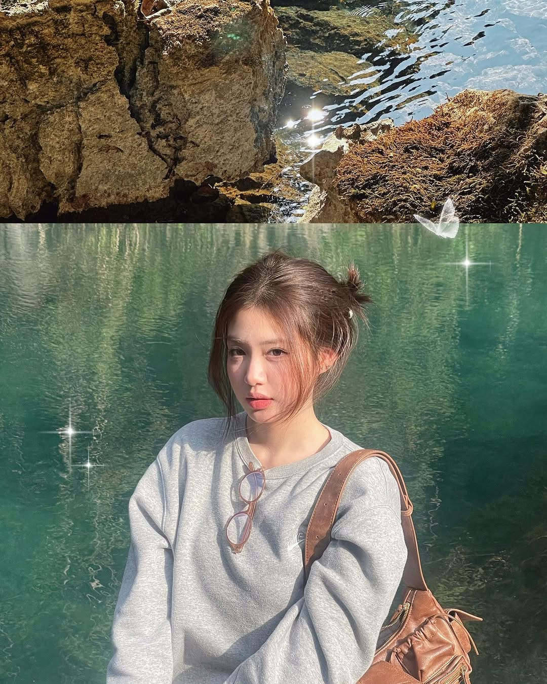 Mới đây, loạt ảnh của một cô nàng mang vibe "chữa lành" bên suối Lê Nin khiến nhiều người phải truy tìm danh tính. Theo đó, cô bạn này không hề ăn diện hay trang điểm cầu kỳ, mặc áo phông cùng chân váy giản đơn nhưng vẫn thu hút mọi ánh nhìn nhờ vẻ ngoài trong trẻo, tự nhiên.