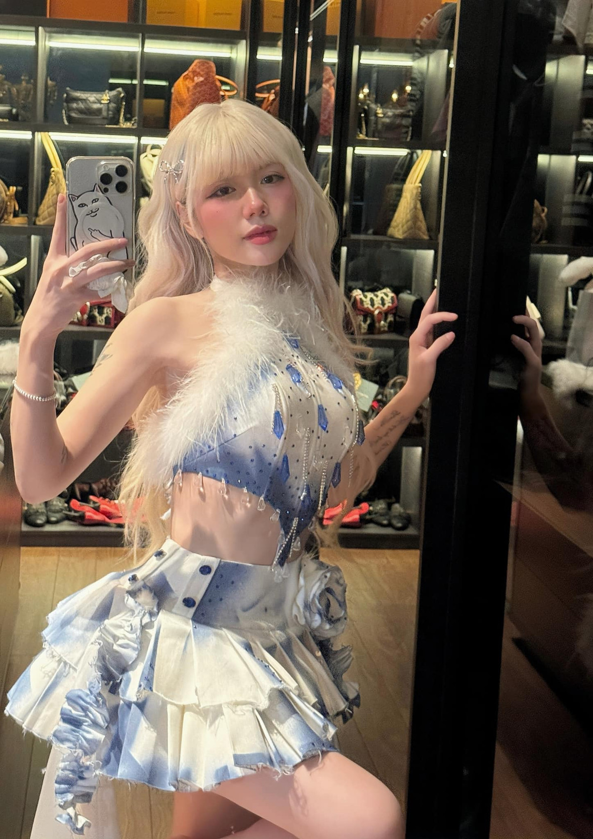 Phương Ly hiện đang trong mối quan hệ tình cảm với nam rapper Andree.