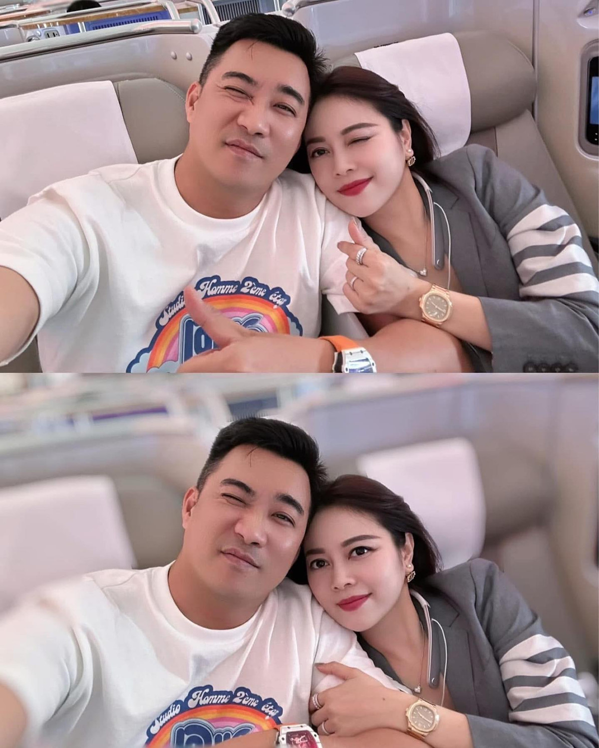 Nhìn những hình ảnh hiện tại của bà mẹ 6 con, nhiều người đã gửi lời chúc phúc đến cô nàng: "Cuối cùng sau mọi giông bão, bình yên đã ghé cửa rồi".