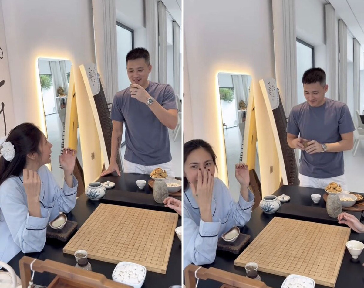 Trước đó, vào năm 2023, bà xã Công Vinh từng tự hào khoe con gái tăng chiều cao nhanh chóng. Khi mới 10 tuổi, Bánh Gạo đã cao khoảng 1m6.