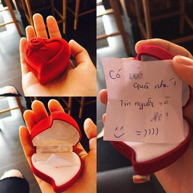 Chiếc hộp khiến nhiều người tưởng bở.