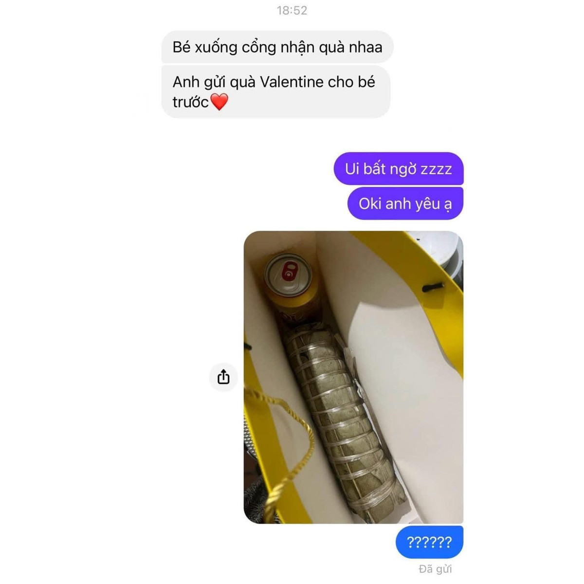 Món quà vô cùng "cây nhà lá vườn".