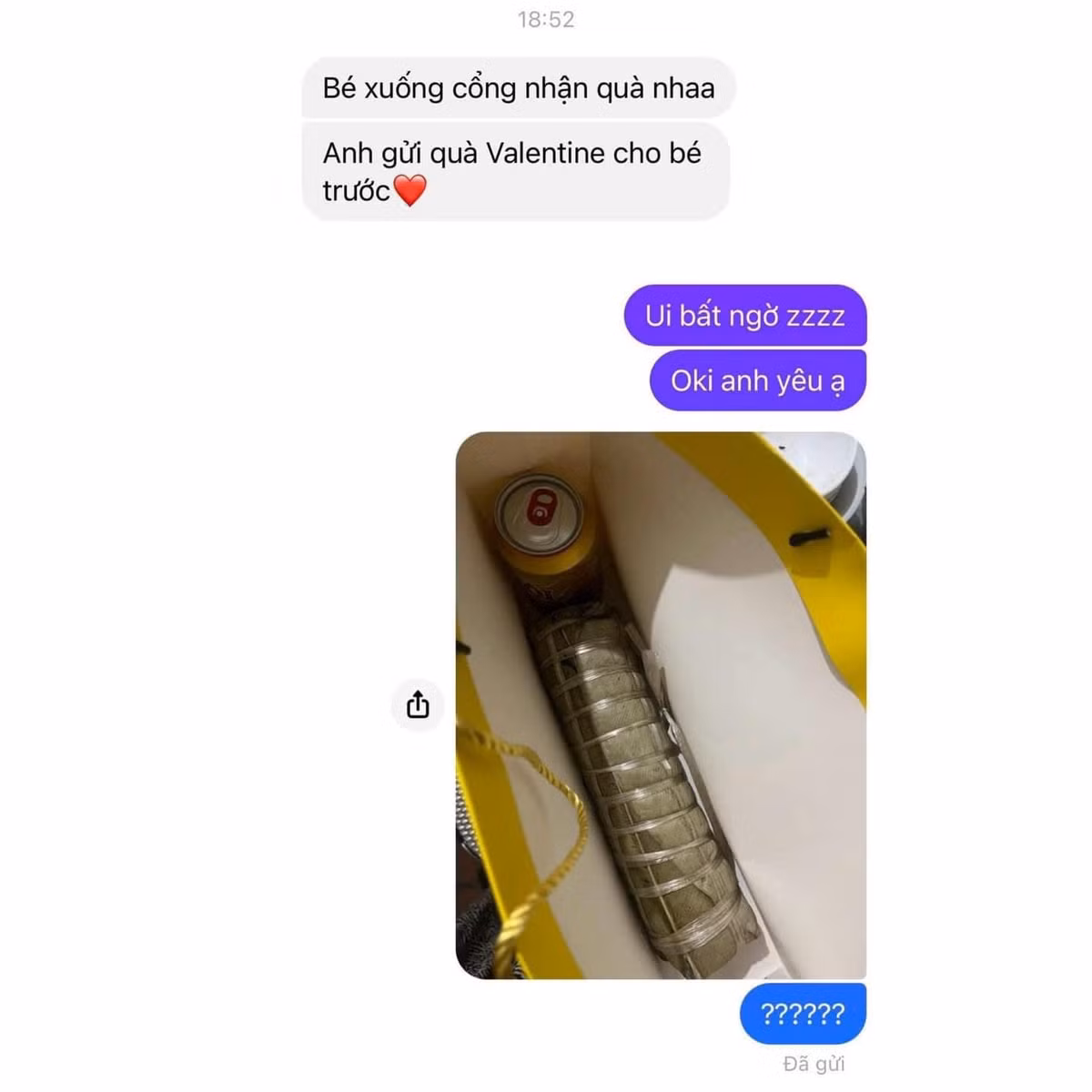 Món quà vô cùng "cây nhà lá vườn".