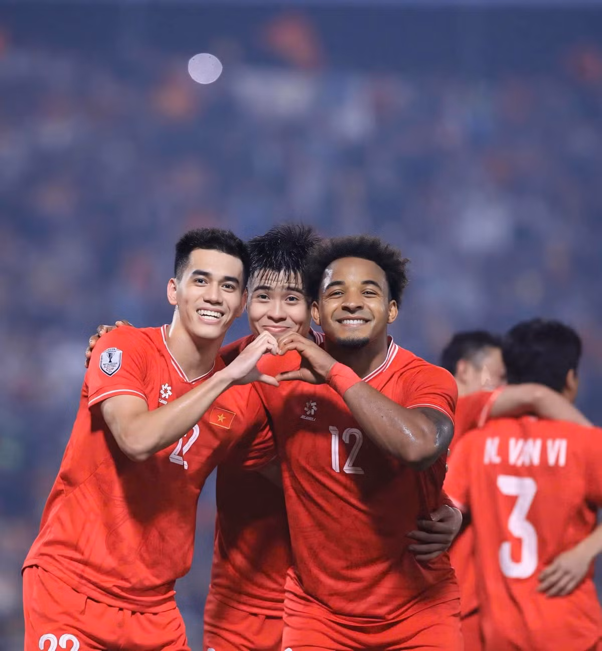 Đây là lần thứ 2 Tiến Linh khoác màu áo của tuyển Việt Nam lên ngôi vô địch bóng đá Đông Nam Á.