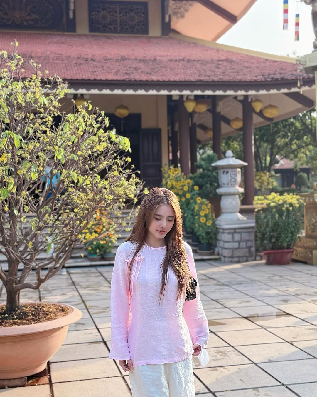 Về chuyện tình cảm, cô nàng không chia sẻ lên trang cá nhân.