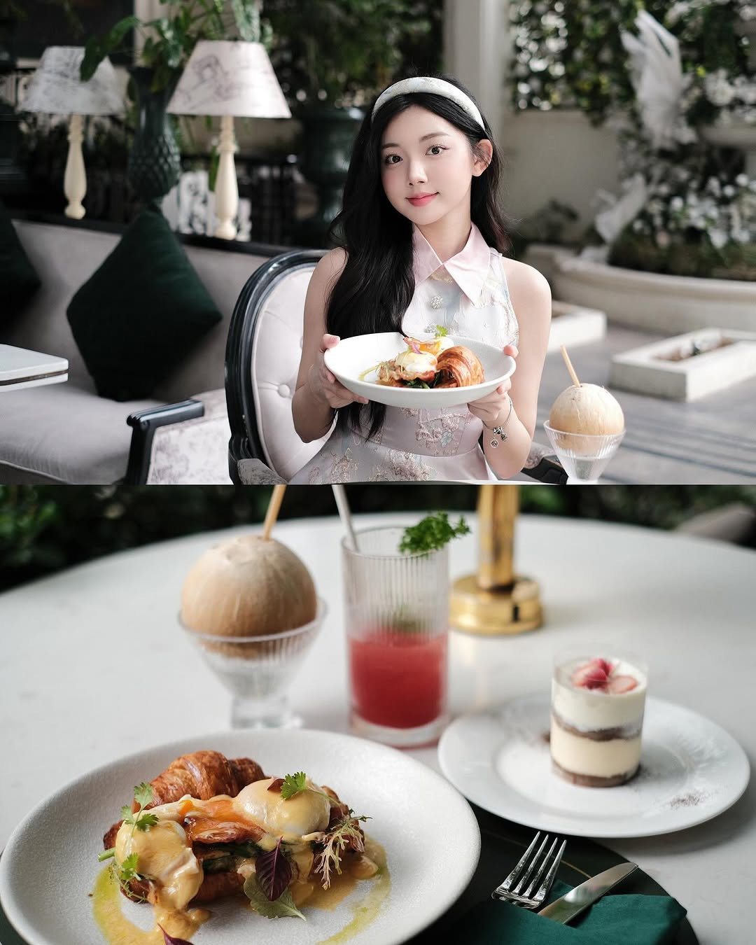 Mới đây, cô nàng vừa đăng tải loạt ảnh đi "trà chiều" với giao diện "ngoan xinh yêu" khiến nhiều người không thể rời mắt.