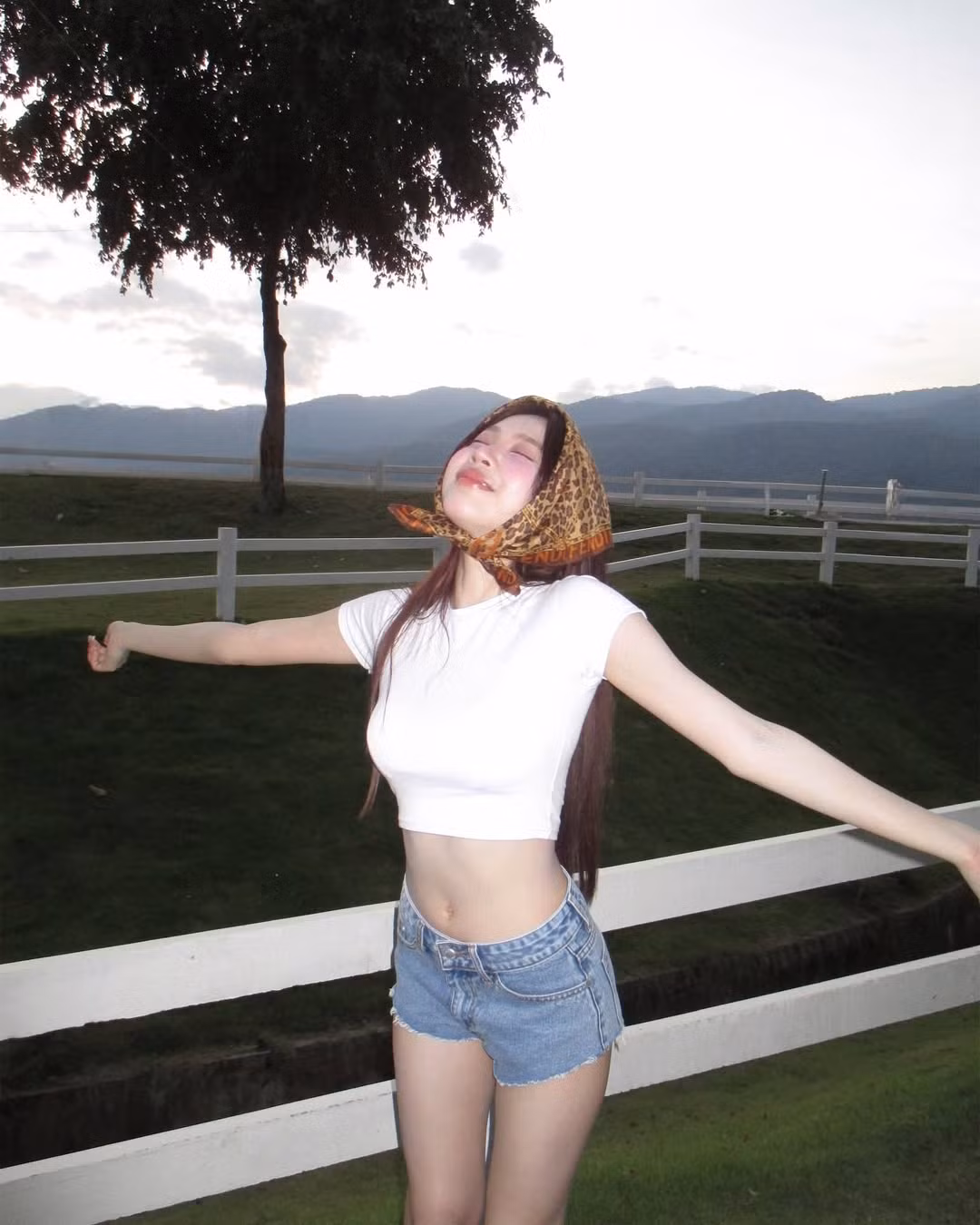 Cô nàng theo đuổi phong cách ngọt ngào, nữ tính.