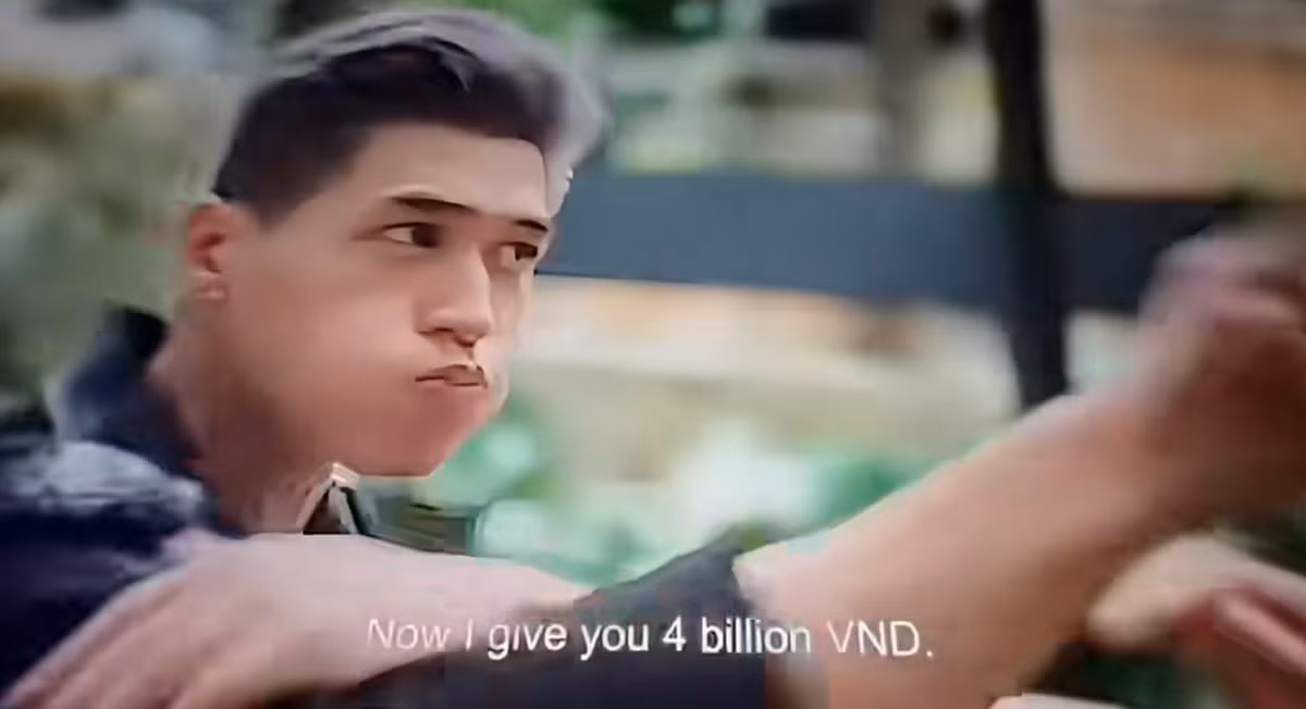 Trên các nền tảng mạng xã hội những ngày qua bỗng lan truyền mạnh mẽ câu nói: "Giờ tao đưa mày 4 tỉ, tao kêu mày biến, mày có biến không?". Câu nói "hot trend" này xuất phát từ một lời thoại trong bộ phim Nụ hôn bạc tỷ - của đạo diễn Thu Trang.