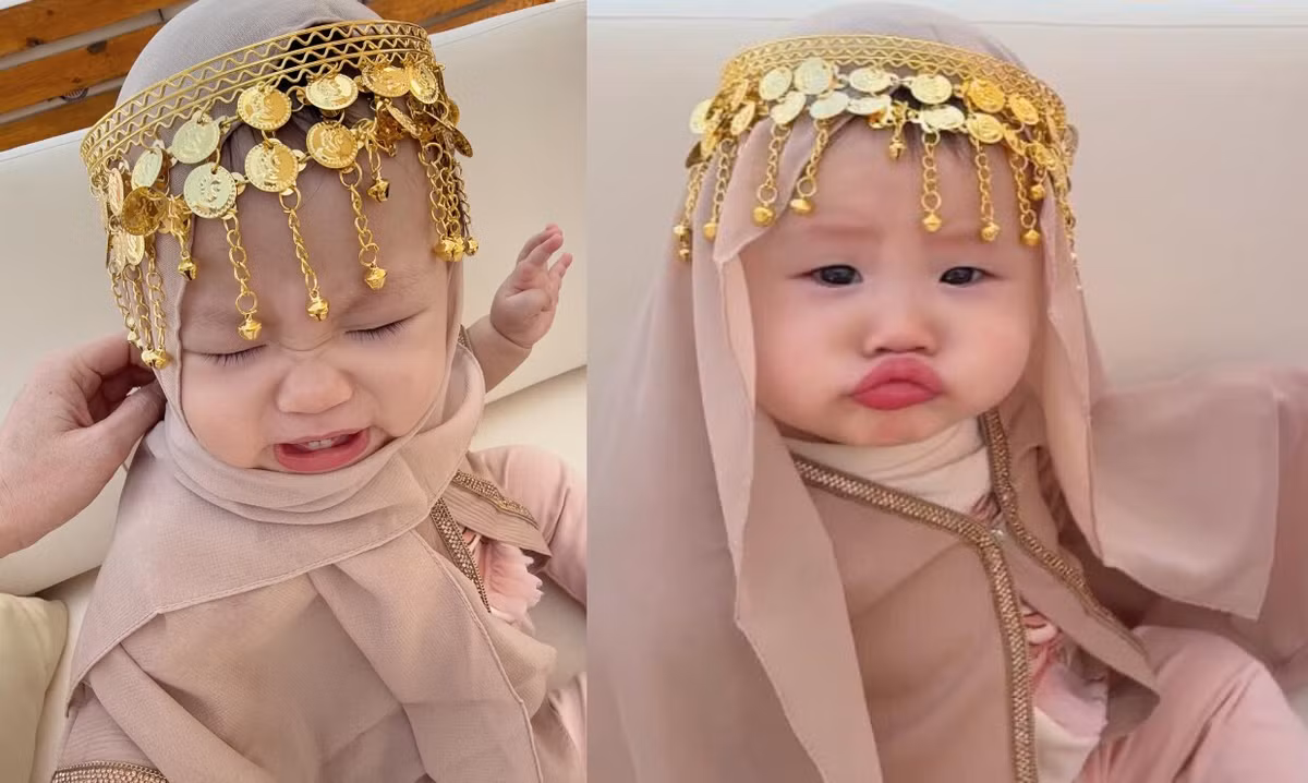 Biểu cảm làm nũng, khóc nhè của Jenny khiến người xem không nhịn nổi cười. Thậm chí nhiều khán giả còn vui vẻ chụp màn hình khoảnh khắc em bé với biểu cảm giận dỗi về làm meme.